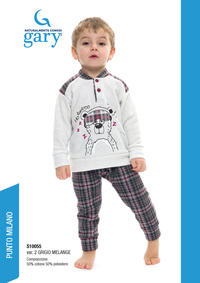 NEWBORN PAJAMAS S/L S10055 Tellini S.r.l. Wholesale Clothing